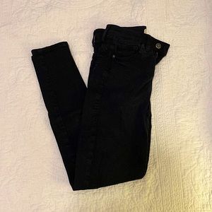 Topshop Black Jamie Jeans
